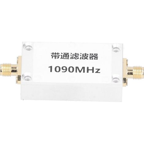 Filtre passe-bande passif 1090MHz haute fréquence léger efficace pour radio logicielle SDR, sélectif et performant (1/5)