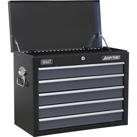 Sealey AP3505TB American PRO® Topchest 5 Drawer - Black/Grey