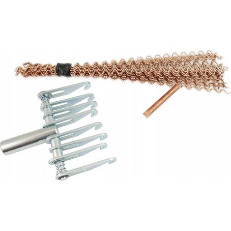 Alambre corrugado 25 piezas 320 mm garra 8 gancho 4 mm electrodo de alambre corrugado 10 mm (1/5)
