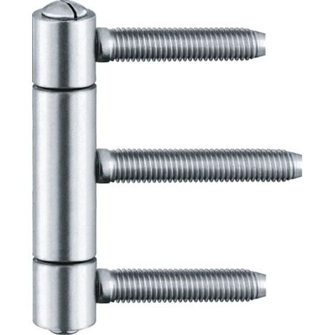 SIMONSWERK cerniera ad incasso BAKA C 1-15 WF 3-pezzi topzink 60kg DIN SX/DX HLT - 5 080623 0 11007 (1/4)