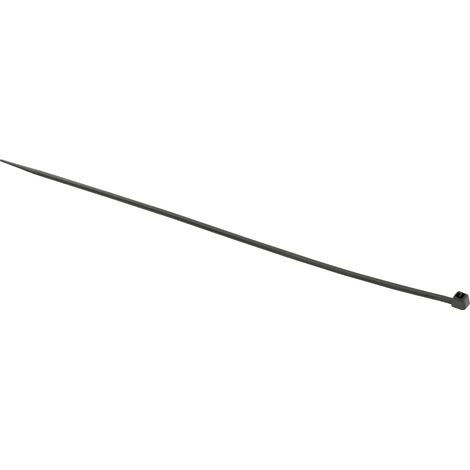 Schneider Electric Thorsman 100 fascette stringicavo in poliammide 200 x 2,5 mm, colore nero, diverse misure, bordi arrotondati lisci, super resistenti, fascette autobloccanti per la gestione dei cavi (1/2)