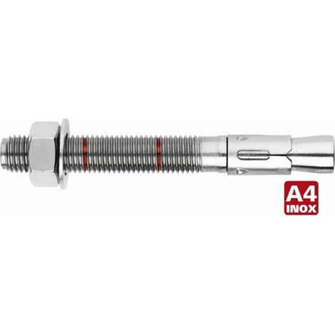 ANCLAJE MACHO MTH-A4 HOMOLOGADO INOX A4 10X090 ( 100 u.)