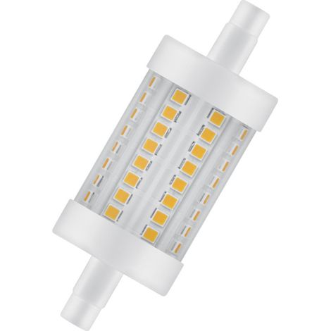Ledvance Performance LED R7s doble Ended 78mm Clara 7.3W 806lm - 827 Luz muy Cálida Reemplazo 60W (1/3)