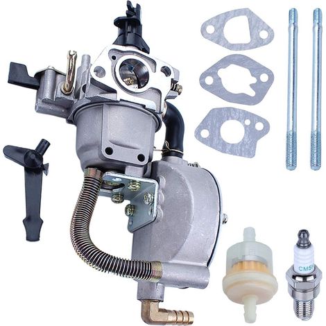 Carburateur Adefol pour Husqvarna 340 350 345 346 XP 351 353 503283208 Tronçonneuse Pièces de rechange Levier de gaz et starter, conduite d'air et de carburant, filtre (1/5)