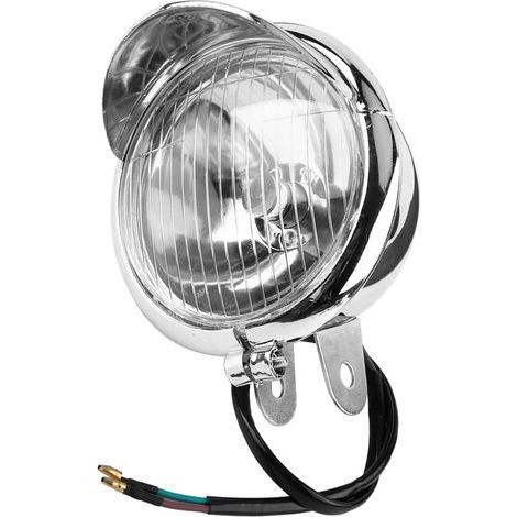 Motorcycle headlight, robust vintage universal fog light for modification (1/5)