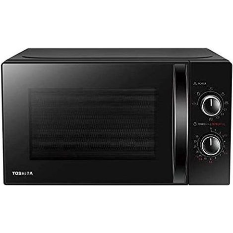 Toshiba MW-MG20P Mikrowelle schwarz 20 Liter 800 W