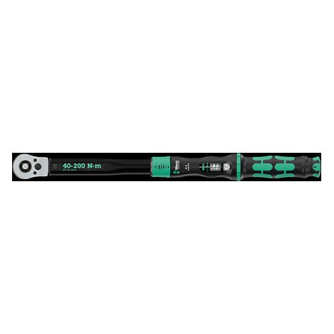 Chiave dinamometrica Click-Torque Lock C 3 R/L, 1/2" x 40-200 Nm - WERA - 05075695001