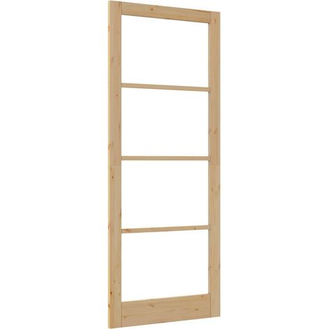 Interior Door ORKDAL Brown 93 x 232 cm vidaXL