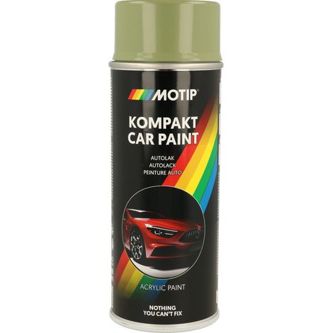 PEINTURE ACRYLIQUE KOMPAKT 44105 VERT BRILLANT 400ML MOTIP