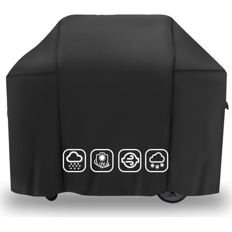 Housse de barbecue pour Weber Spirit and Spirit II 200 Series 7138 Housse de barbecue pour Weber Spirit II E210, S210 Gaz Barbecue, housse de barbecue Oxford 600D, résistante à l'usure, résistante aux