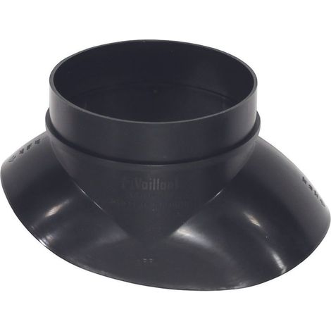 Vaillant Adapter für Klöber-Pfanne schwarz, für Dachschrägen von 20-50 Grad, 009058