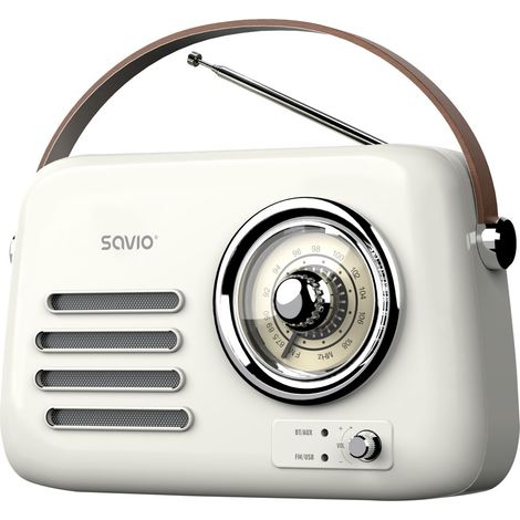 Radio portable SAVIO RS-02. Blanche. (1/5)