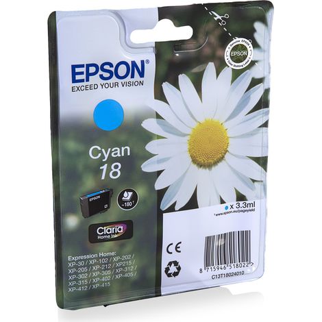 Epson T180240 Origineel Bleu 3,3ml