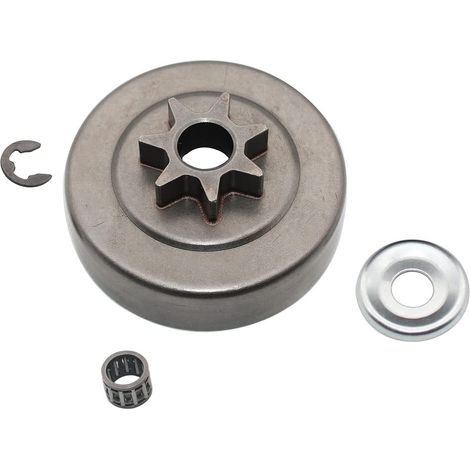 1 - Pignon Tambour - Cage à aiguilles - Pour tronçonneuse Stihl 021 023 025 MS210 MS230 MS250 - Pas 0,8cm 7 dents (1/5)