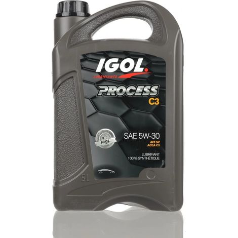 Huile moteur PROCESS C3 5W-30 5L IGOL