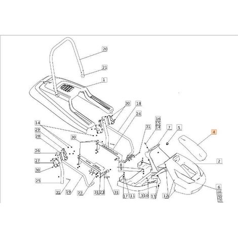 ORIGINAL MOTORHAUBE EMAK 68120042