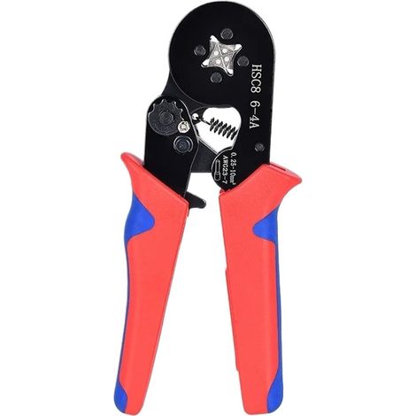 Pince À Sertisser Pour Bornes Tubulaires HSC8 6-4A Kit Électrique Domestique Avec Boîte (Taille: 1 Pièce) (1/3)