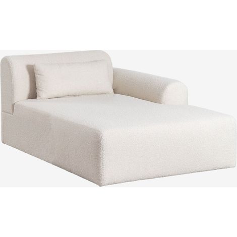 Módulo chaise longue derecho para sofá modular en borreguito Borjan SKLUM              (1/5)