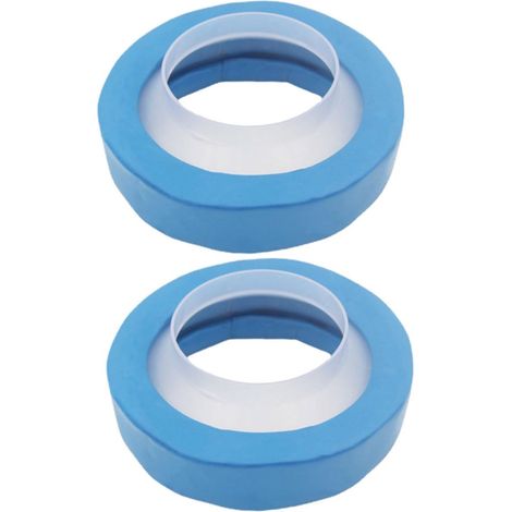 Joints de Cuvette de Toilette avec Brides, Abs et Caoutchouc (1/5)