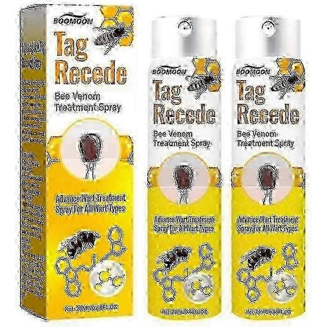 sachets de venin d'abeille pour le traitement du recul des marques de naissance, spray de traitement au venin d'abeille pour le recul des marques de naissance