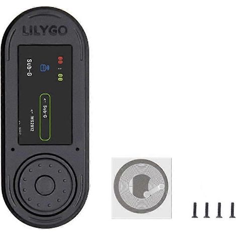 Placa de desarrollo LILYGO T-Embed CC1101 PLUS ESP32-S3, módulo de bajo consumo de 1,9 pulgadas, transceptor RF sub-1 GHz PN532 NFC RFID A (1/5)