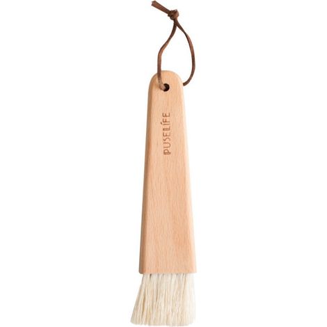 Brush À Huile - Brosse En Bois De Hêtre Pour Barbecue Et Pâtisserie - Poignée Plate - 17,5 x 4 x 1 cm - 1 Pièce (1/5)