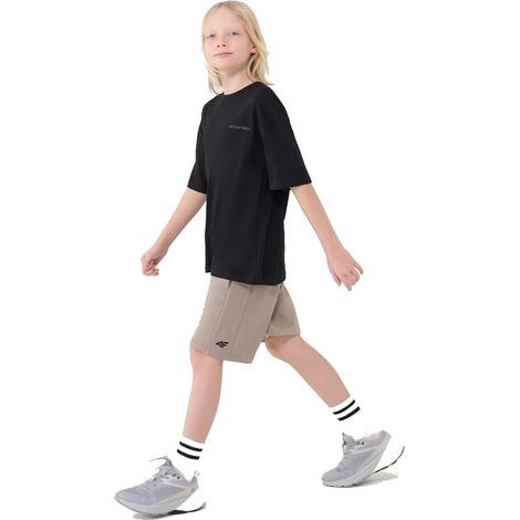 Pantaloni della tuta in cotone da ragazzo 4F per tutti i giorni R 140 (1/3)