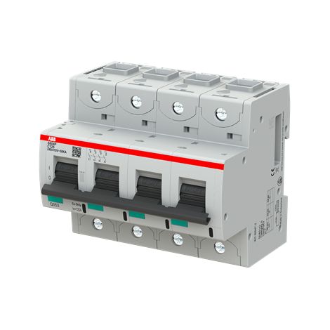 S800P Disjoncteur modulaire 4P 125A courbe C 50kA 2CCG001237R0001 ABB G151706 (1/3)