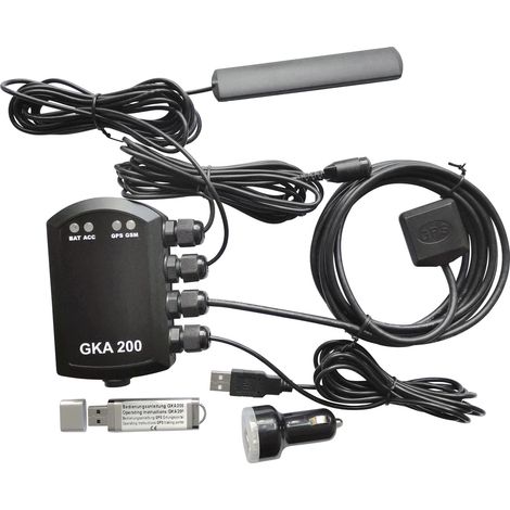 Renkforce GKA200 Auto Alarmanlage Mobiltelefon kompatibel, Fahrzeugortung, Erschütterungssensor, GPS (1/5)