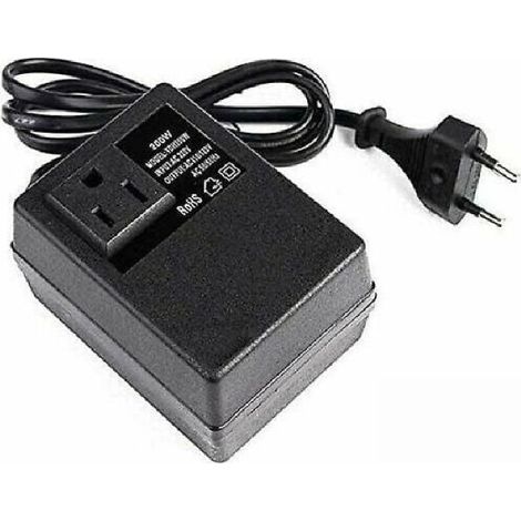 Convertisseur De Tension 200 W - Abaisseur 220 V Vers 110 V - Pour Voyage En Europe Et Asie - Prise Eu - 1 Pièce (1/5)
