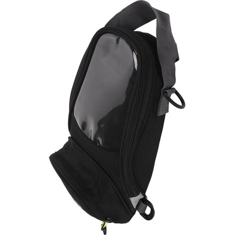 Sacoche de réservoir moto universelle, étanche, aimants puissants, porte-téléphone GPS, poche réservoir essence robuste (1/5)