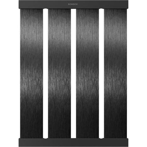 Schock Design-Abtropfgitter in Brushed Black Metallic, Tiefe 480 mm (1/2)