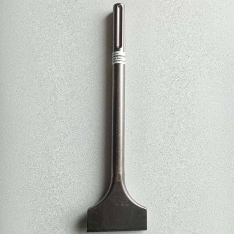 Benman scalpello punta piatta da 80mm per tassellatore sds-max - lunghezza 300mm