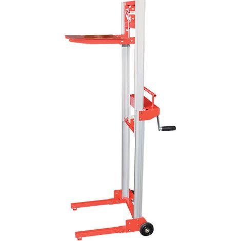 Stockman – Mini gerbeur manuel pliable 80 Kg – Hauteur d'élévation 1250 mm – Mât aluminium léger – STD (1/5)
