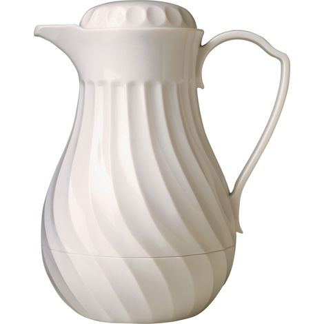 Pichet Isotherme Blanc Imitation Porcelaine - 591 à 1892 ml - Pujadas