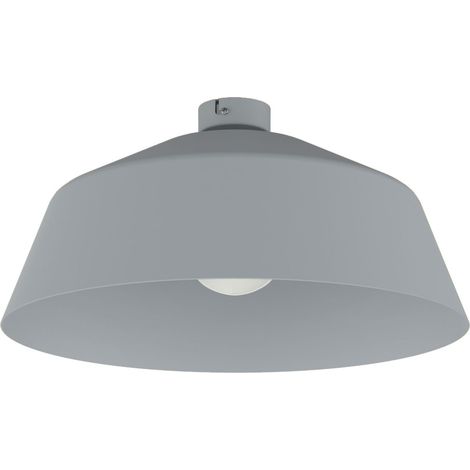 LUMICOM  TOKYO Plafoniera, 1xE27, max 42W, metallo, grigio, D.50cm (1/4)