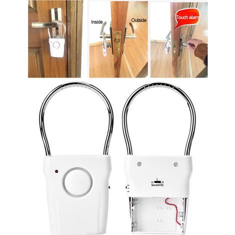 Alarme de Porte 120dB avec Détecteur de Contact - Sécurité Maison et Protection Fenêtre Antivol (1/5)