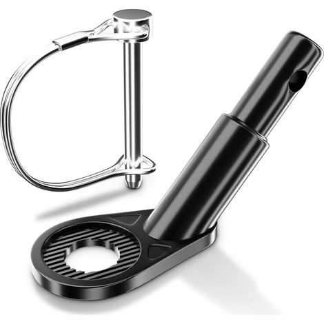 Attache-remorque pour vélo, Attache de remorque de vélo, Adaptateur de remorque pour chien pour vélo, Adaptateur de remorque de vélo, Attaches de remorque pour vélo pour enfants (Acier au (1/5)