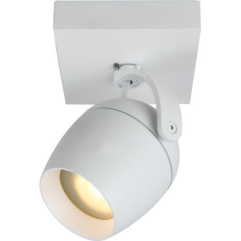 Lucide PRESTON - Deckenstrahler Badezimmer - 1xGU10 - IP44 - Weiß (1/2)