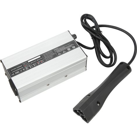 Chargeur batterie golf cart 48V 6A intelligent, protection intégrée, prise US RVX, remplacement E-Z-GO (1/5)