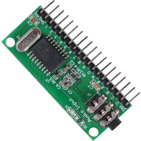 16-Kanal MT8870 DTMF-Sprachdecoder, Telefon-Sprachdekodierungs-Controller für Smart Home (1/5)