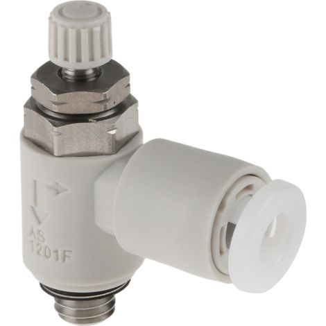 Commande de vitesse SMC AS-FG, M5 x 0.8 Mâle ( Prix pour 1 )