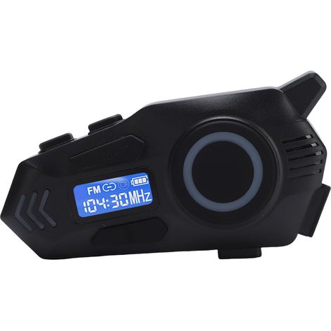 Casque de Moto, 5.4 Tech, Annulation de Bruit Intelligente, Temps de Jeu 40 Heures, qualité Sonore HiFi, Ipx8 Ipx8 (1/5)