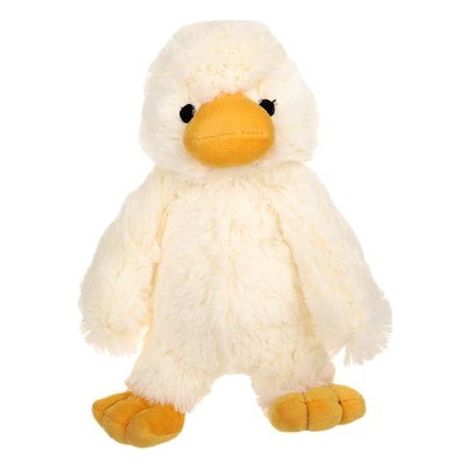 Jouet en peluche pour chien en forme de canard, grand jouet couineur de 15 pouces pour chien de grande race moyenne, chiot mignon, oreiller de couchage doux, ami caneton (1/5)