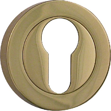 BOCCHETTA TONDA mm 45 - ottone lucido