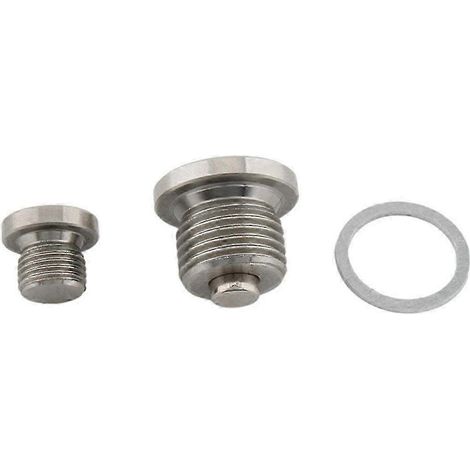 Joints de vidange d'huile et vis de réparation des trous de boulons de carter endommagés - Pièces essentielles pour l'entretien automobile et moteur (1/5)