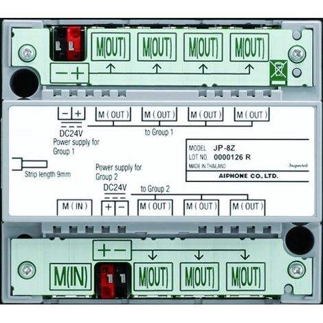 Jp8Z Distributeur 7 Postes - AIPHONE JP8Z 130322