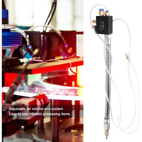 Pulvérisateur de liquide de refroidissement pour tour CNC, accessoire de refroidissement pour meuleuse, pièce de machine à bois STR-01 (1/5)