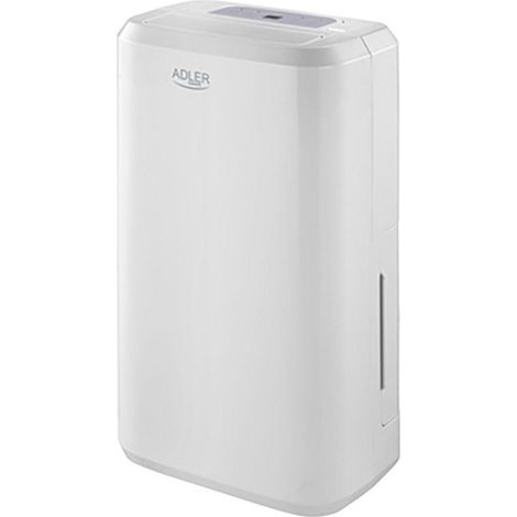 Adler Deshumidificador de aire con compresor AD 7861 Potencia 280 W Apto para habitaciones de hasta 60 m³ Apto para habitaciones de hasta m² Capacidad del depósito de agua 2 L Blanco