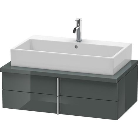 VERO Mobile Consolle Basso 285x900x518mm Grigio Doloaveci Lucido